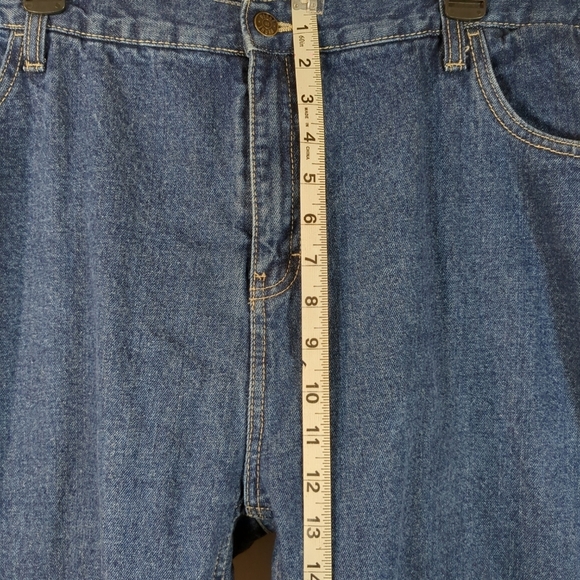 Berne Ladies fleece lined regular jeans, cut 37003 , size 18 - Picture 3 of 11